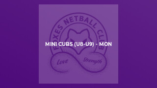 Mini Cubs (U8-U9) - Mon