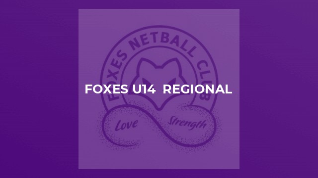 Foxes U14  Regional