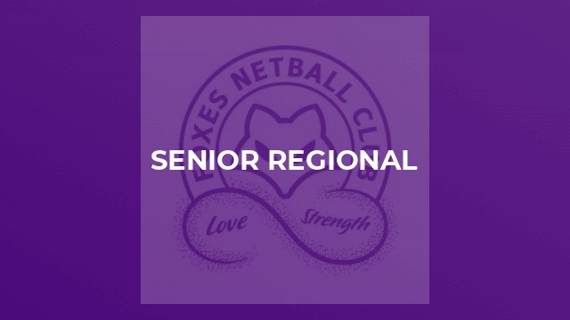 Senior Regional