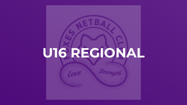 U16 Regional