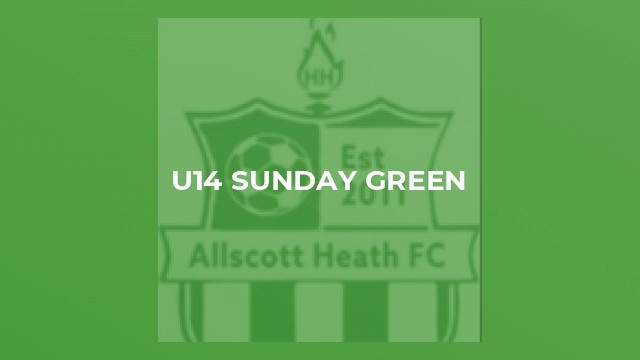 U14 Sunday Green