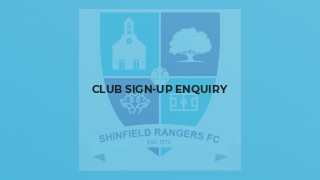 Club Sign-Up Enquiry