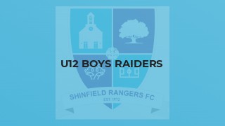 U12 Boys Raiders