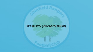 U7 Boys (2024/25 new)