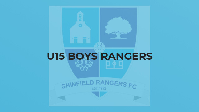 U15 Boys Rangers