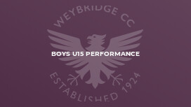 Boys U15 Performance
