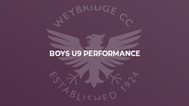 Boys U9 Performance