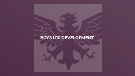 Boys U10 Development