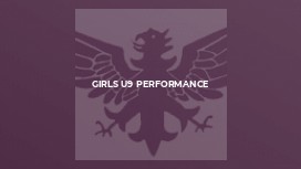 Girls U9 Performance