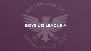 Boys U12 League A