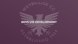 Boys U13 Development