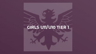 Girls U11/U10 Tier 1