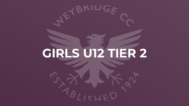 Girls U12 Tier 2