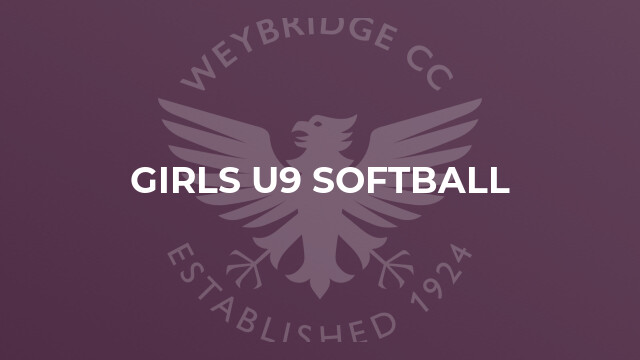 Girls U9 Softball