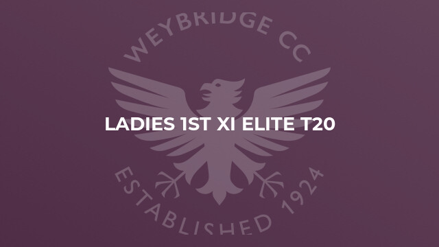 Ladies 1st XI Elite T20