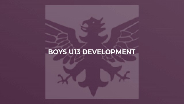 Boys U13 Development