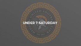 Under 7 Saturday