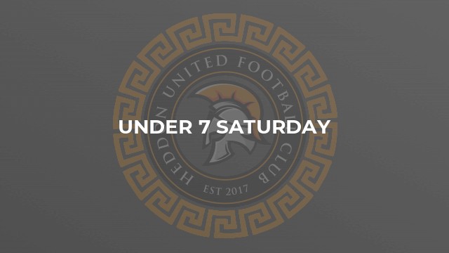 Under 7 Saturday