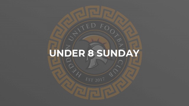 Under 8 Sunday