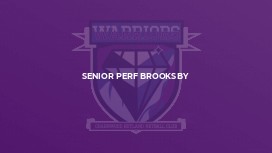 Senior Perf Brooksby
