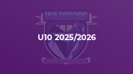 U10 2025/2026