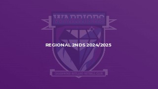 Regional 2nds 2024/2025