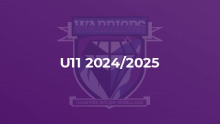 U11 2024/2025