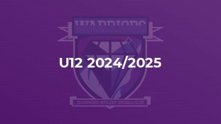 U12 2024/2025