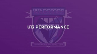 U13 Performance