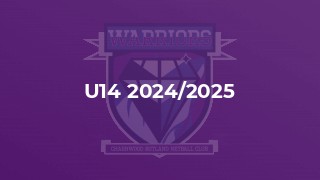 U14 2024/2025