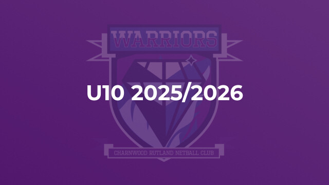 U10 2025/2026