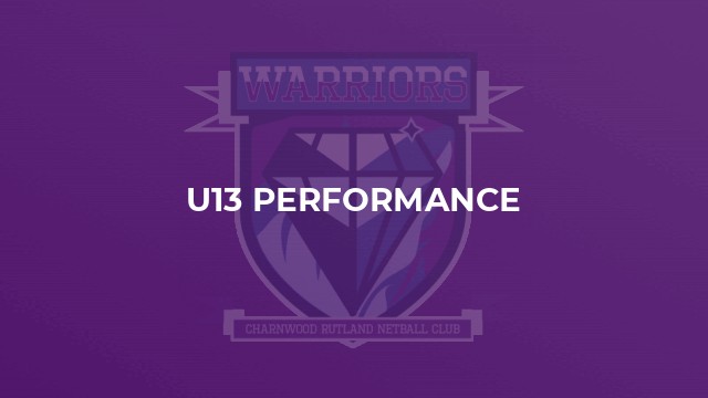 U13 Performance