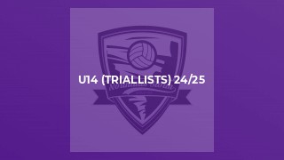 U14 (triallists) 24/25