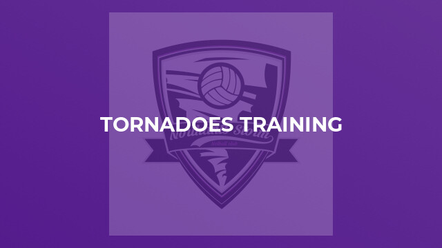 Tornadoes Training