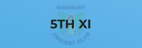 Didsbury 5s win by 63 runs