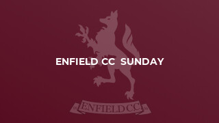Enfield CC  Sunday