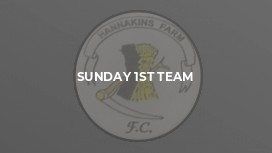 Sunday 1st Team