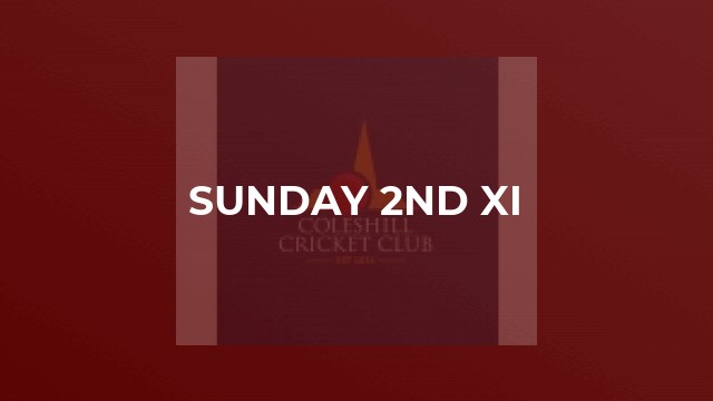 Sunday 2nd XI