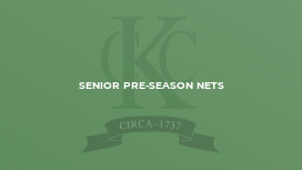 Senior Pre-Season Nets