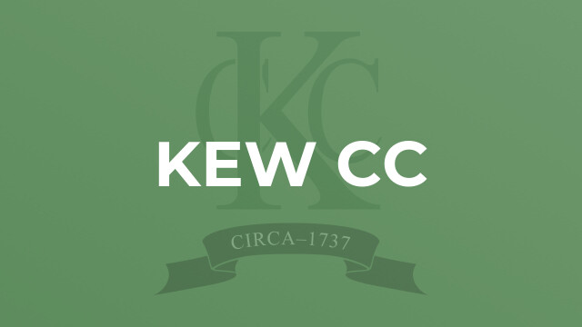 Kew CC
