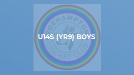 U14s (yr9) Boys