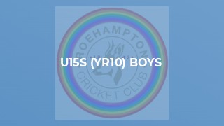 U15s (yr10) Boys