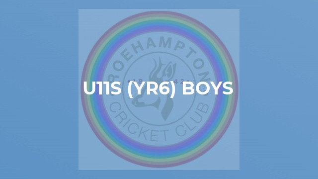 U11s (yr6) Boys