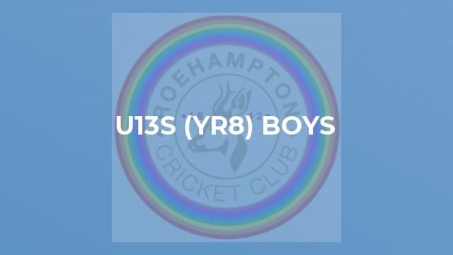 U13s (yr8) Boys