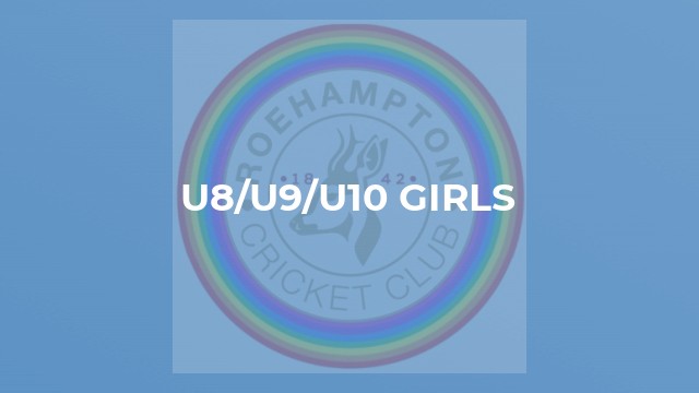 U8/U9/U10 Girls