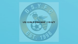 U12 Girls Orange - Yr 6/7