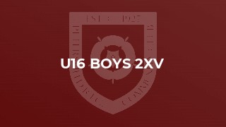 U16 Boys 2XV