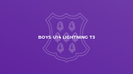 Boys U14 Lightning T3