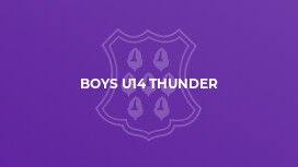 Boys U14 Thunder