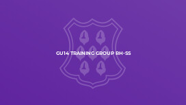 GU14 Training Group RH-SS